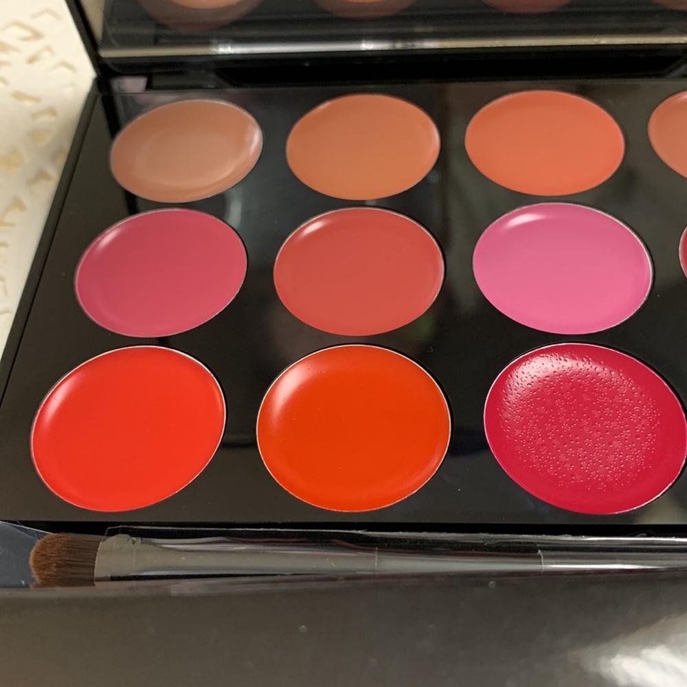 ISH lip statement palette NIB 12 Beautiful Shades Pinks, Reds, Tans. - Picture 3 of 13